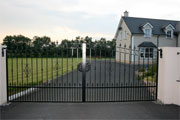 Wrought Iron entrance gates